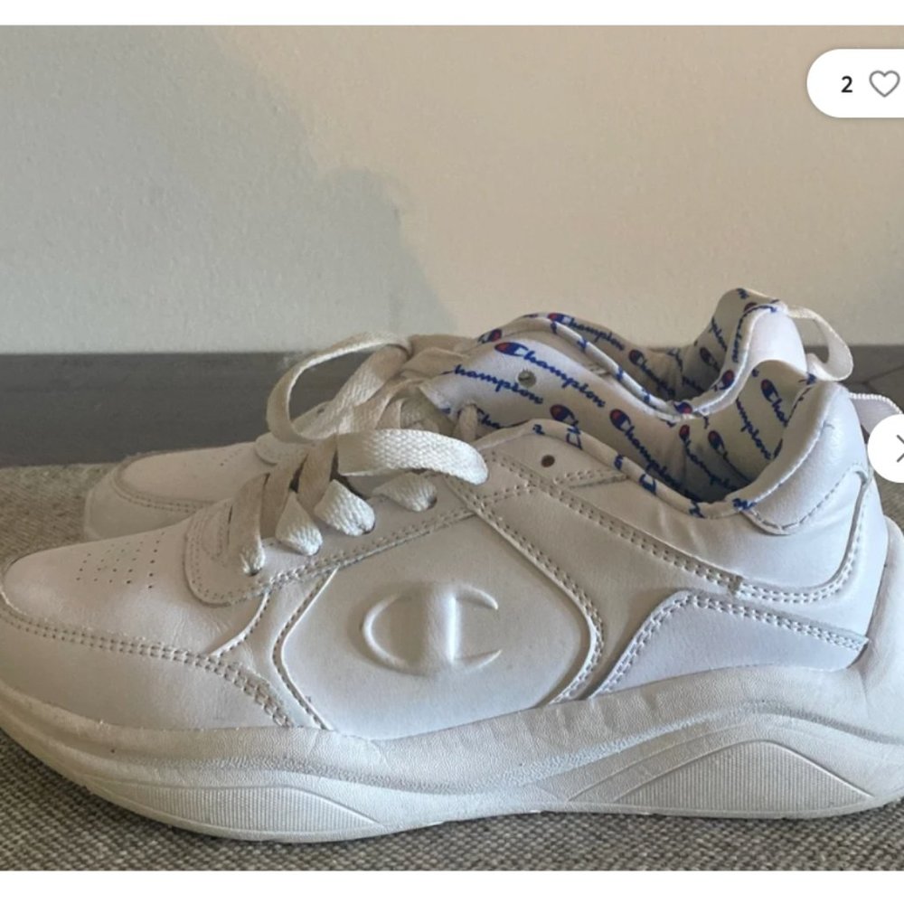 Champion white fashion sneakers for women